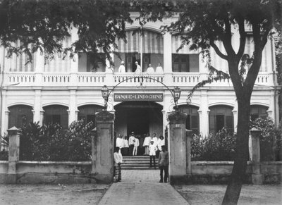 Bank of Indochina at Saigon, c.1900 by French Photographer